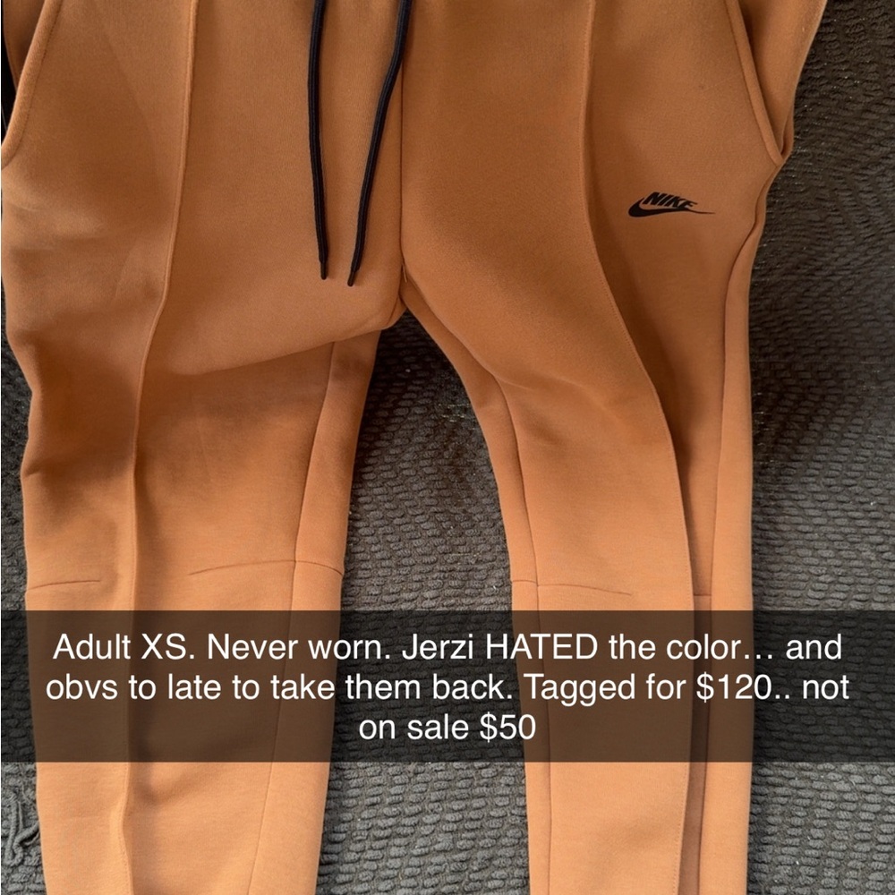 Nike Tan Sweatpants Comfortable Stylish Joggers
